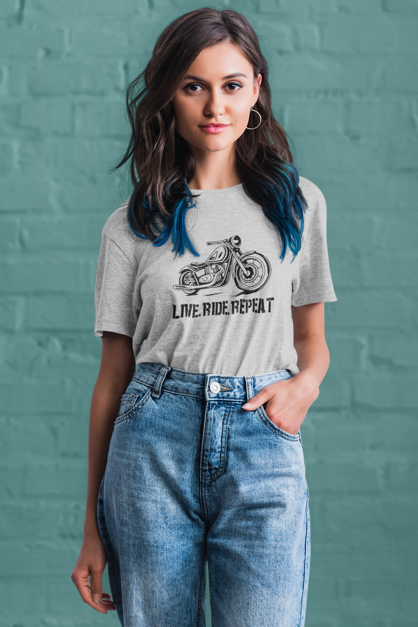 Live Ride Repeat T-shirt : Unisex