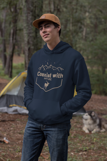 Co-Exist with Nature Oversized Hoodie : Unisex