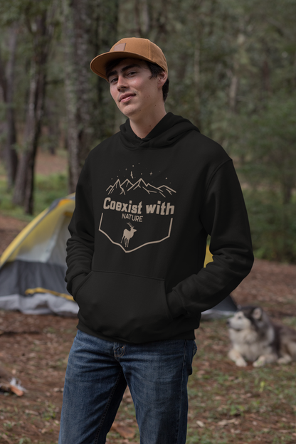 Co-Exist with Nature Oversized Hoodie : Unisex